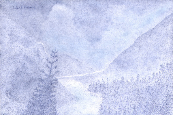 sous la lumi&egrave;re froide